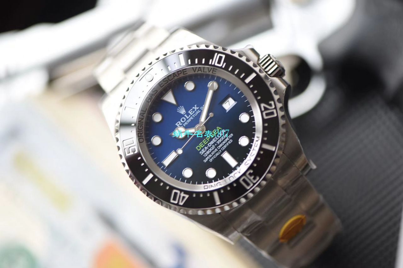 视频评测超级神器  N厂最新904L超级渐变蓝鬼王～劳力士m126660-0002手表 / R500