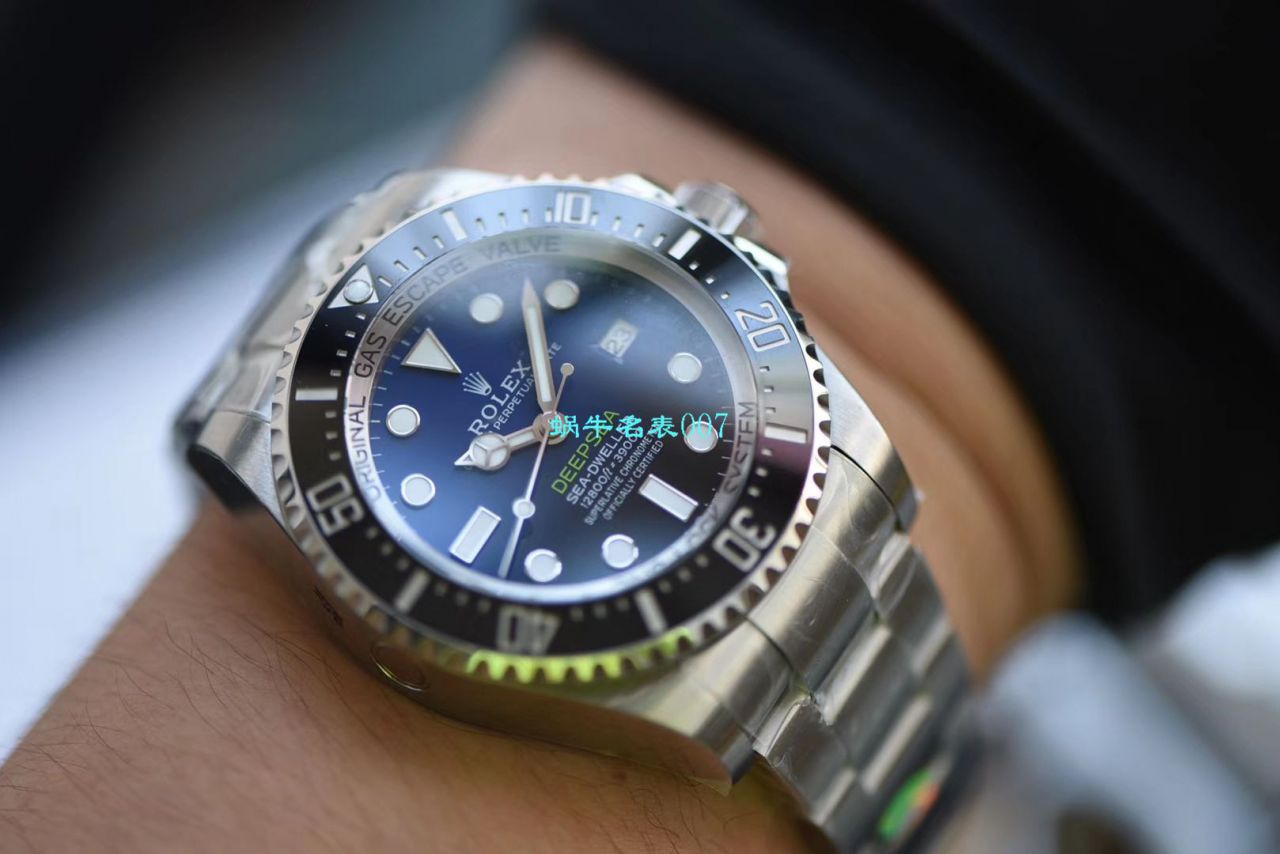 视频评测超级神器  N厂最新904L超级渐变蓝鬼王～劳力士m126660-0002手表 / R500