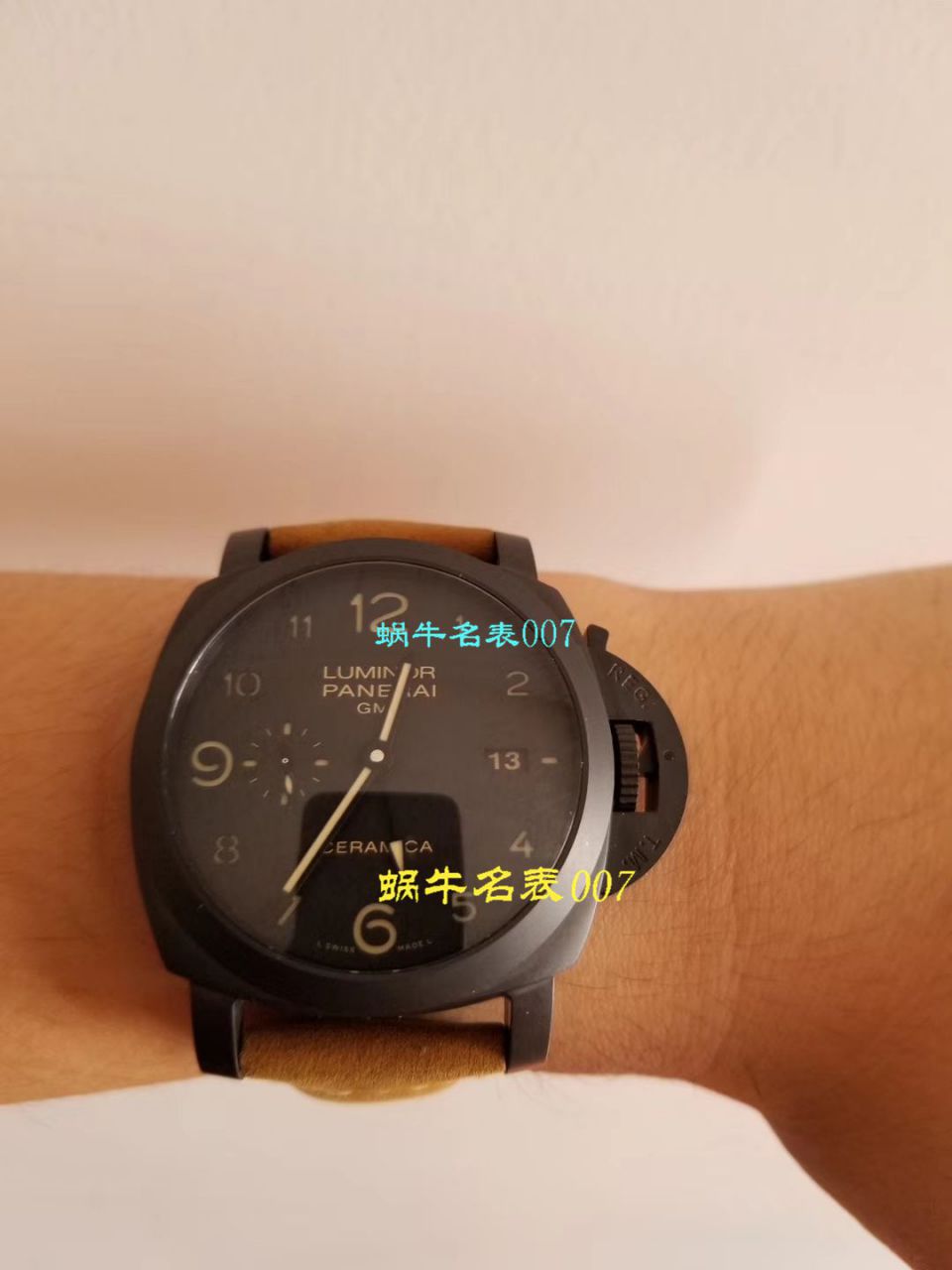 沛纳海LUMINOR 1950系列PAM00441腕表  VS视频评测VS全新升级V2版爆款LUMINOR 1950神器PAM00441 / VSPAM00441MM