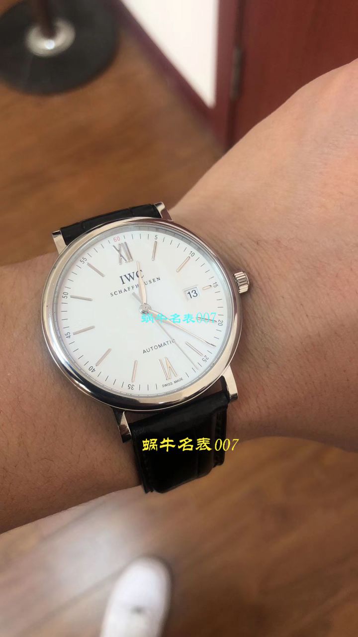 视频评测V7厂IWC  万国表柏涛菲诺系列IW356501腕表 / WG398