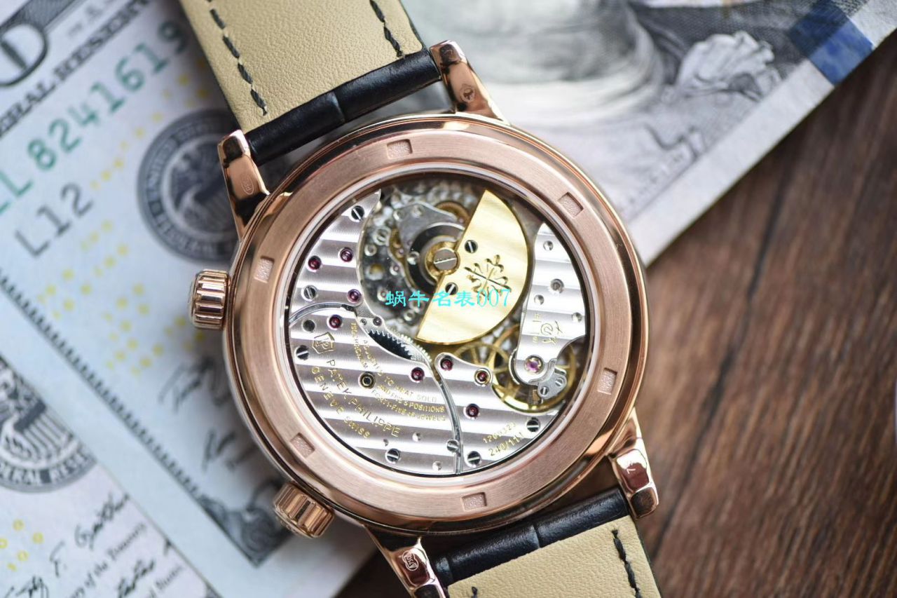   台湾厂百达翡丽星空多少钱  百达翡丽超级复杂功能计时6102R-001腕表 / BD239