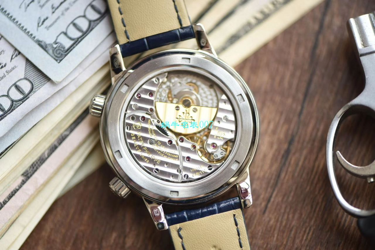   台湾厂百达翡丽星空多少钱  百达翡丽超级复杂功能计时系列6102P-001 铂金腕表 / BD238