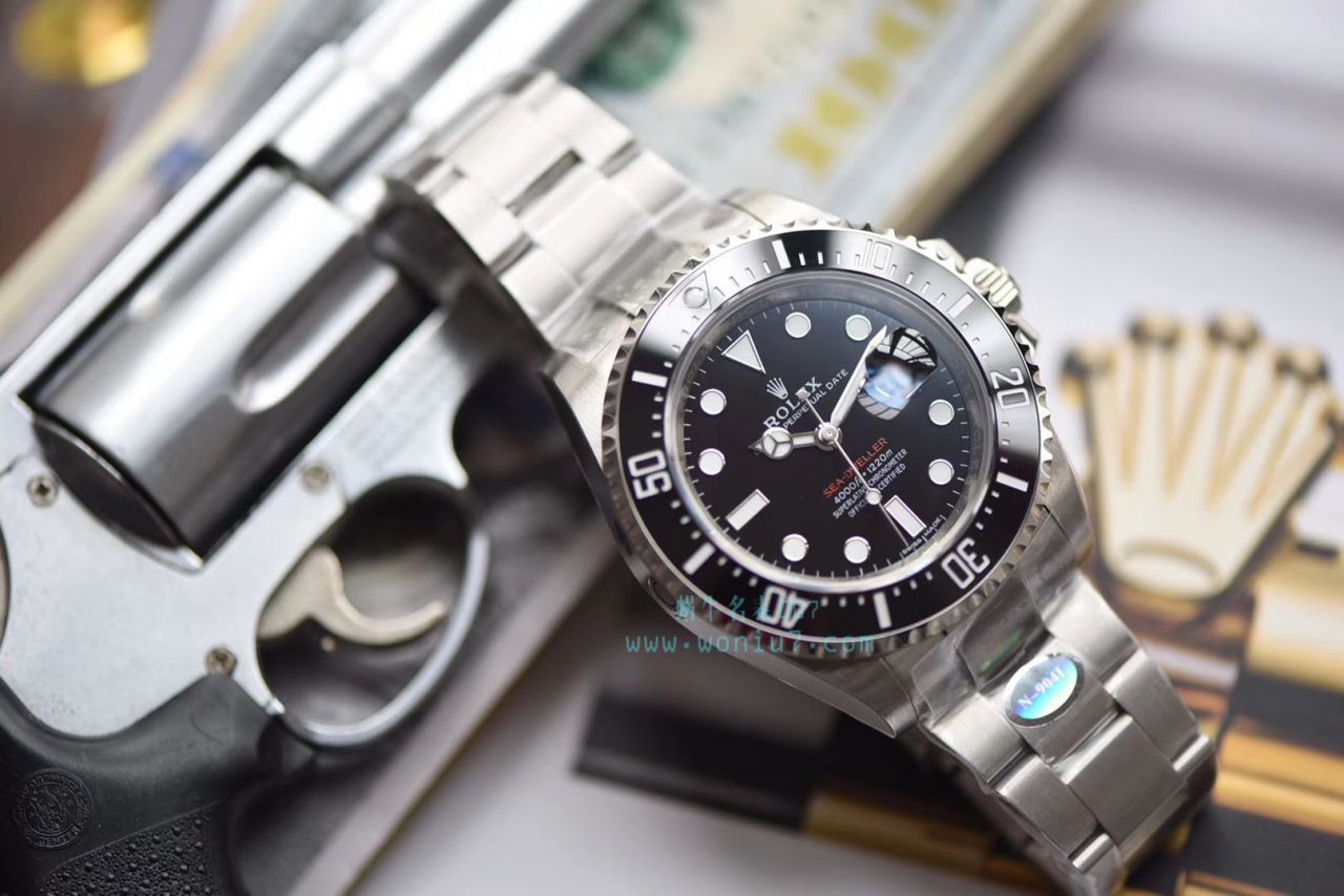 视频评测N厂最新升级版43毫米单红鬼王  劳力士海使型m126600-0001腕表 / R269