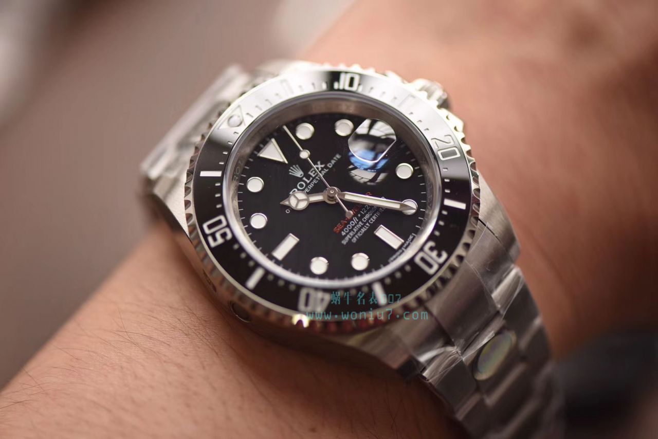 视频评测N厂最新升级版43毫米单红鬼王  劳力士海使型m126600-0001腕表 / R269