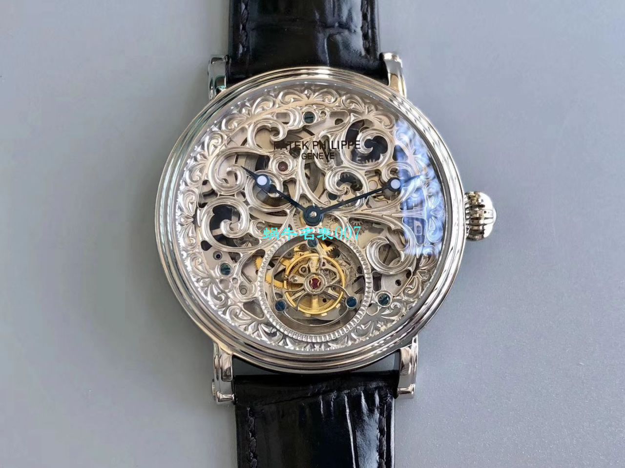   小贵  少量来货，新品上市❗最新款 私人专属定制百达翡丽镂空陀飞轮手表 / BD256