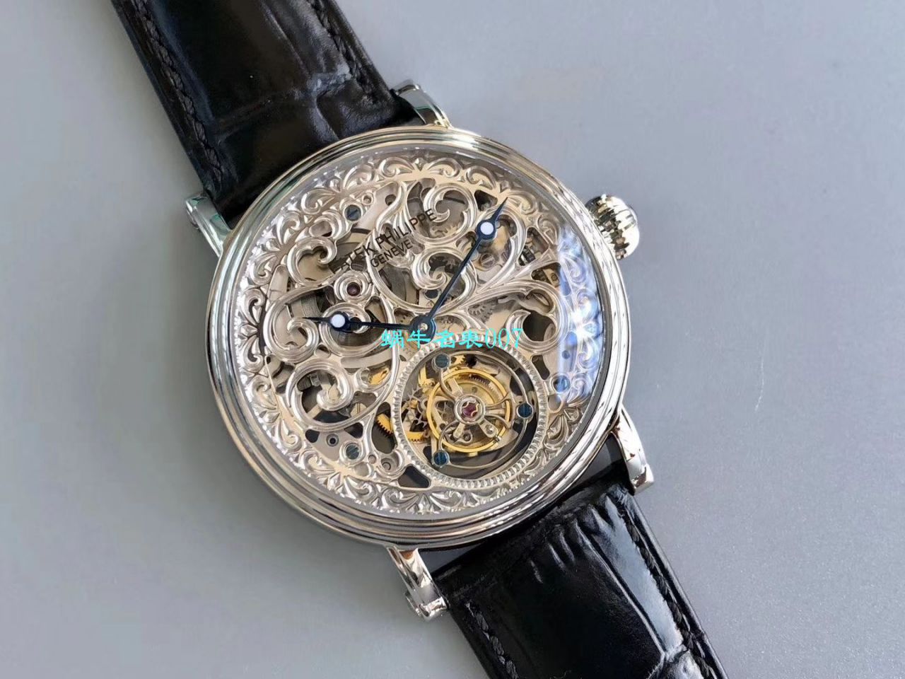   小贵  少量来货，新品上市❗最新款 私人专属定制百达翡丽镂空陀飞轮手表 / BD256