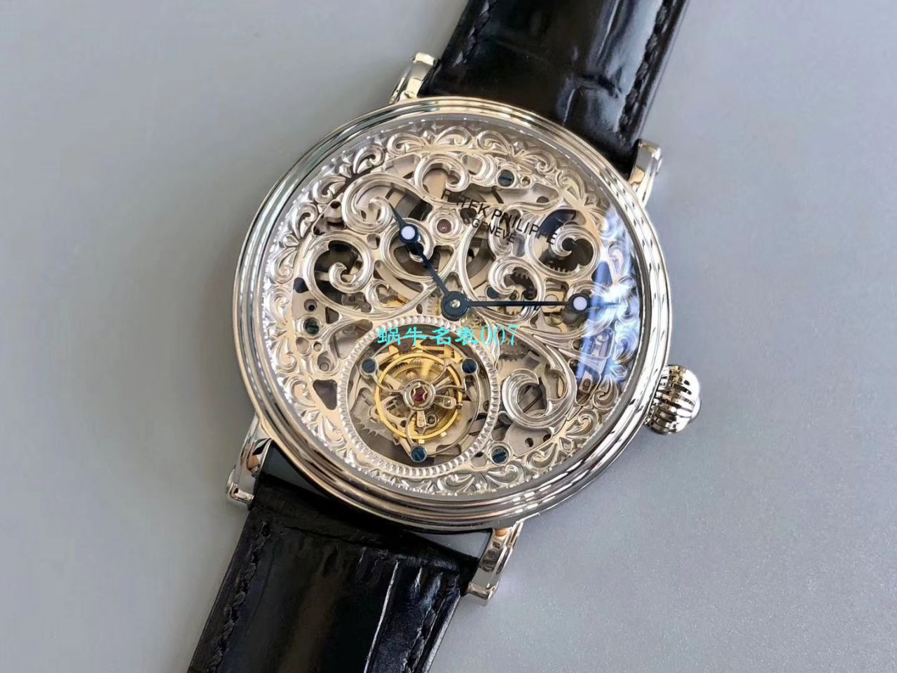   小贵  少量来货，新品上市❗最新款 私人专属定制百达翡丽镂空陀飞轮手表 / BD256