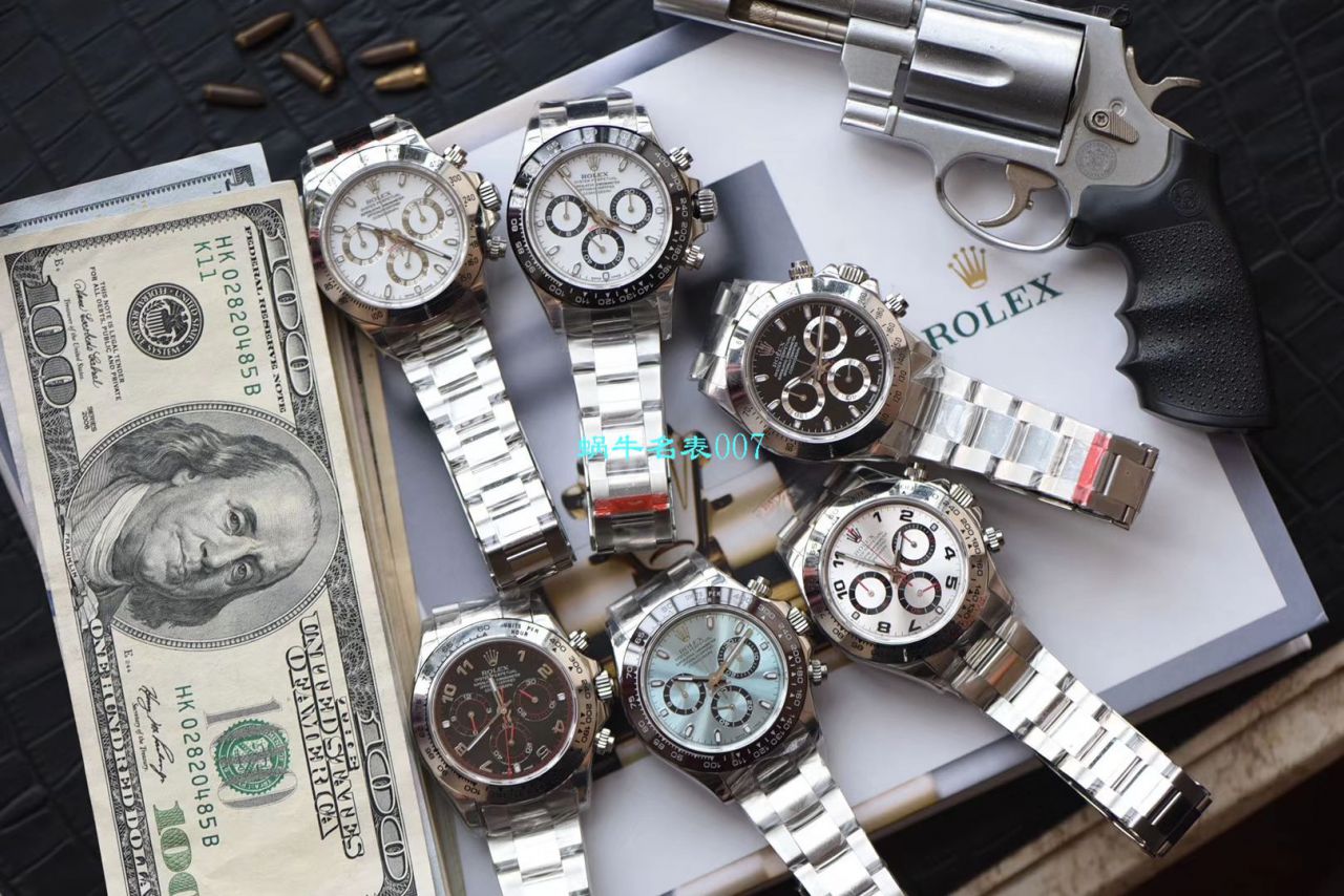 N厂特价劳力士迪通拿腕表7750版本～ 316L精钢壳套  / R271