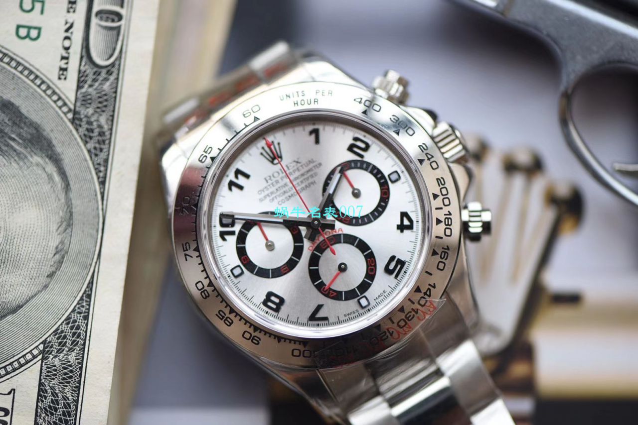 N厂特价劳力士迪通拿腕表7750版本～ 316L精钢壳套  / R271