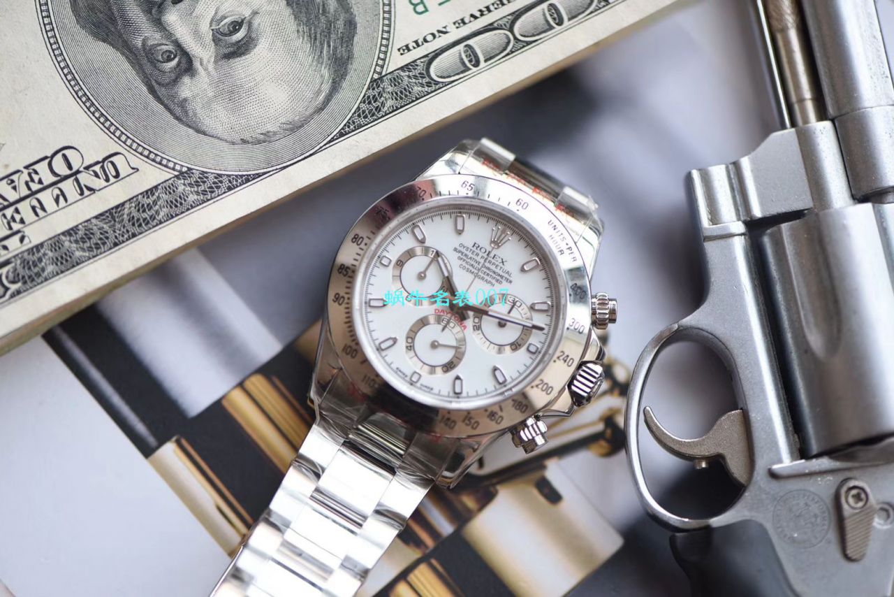 N厂特价，劳力士宇宙计型迪通拿系列116509-78599 银面腕表 / R272