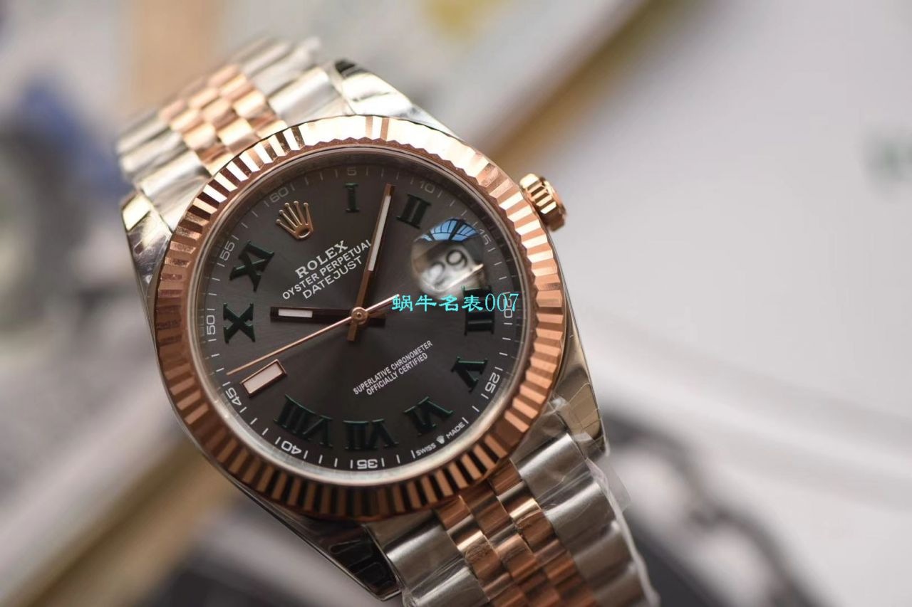   DJ厂高劳力士日志型41MM系列m126333-0020腕表 / R525