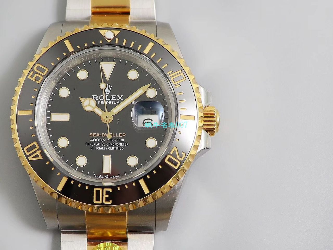   D1厂最强包金王单黄表  劳力士海使型系列m126603-0001腕表 / R527