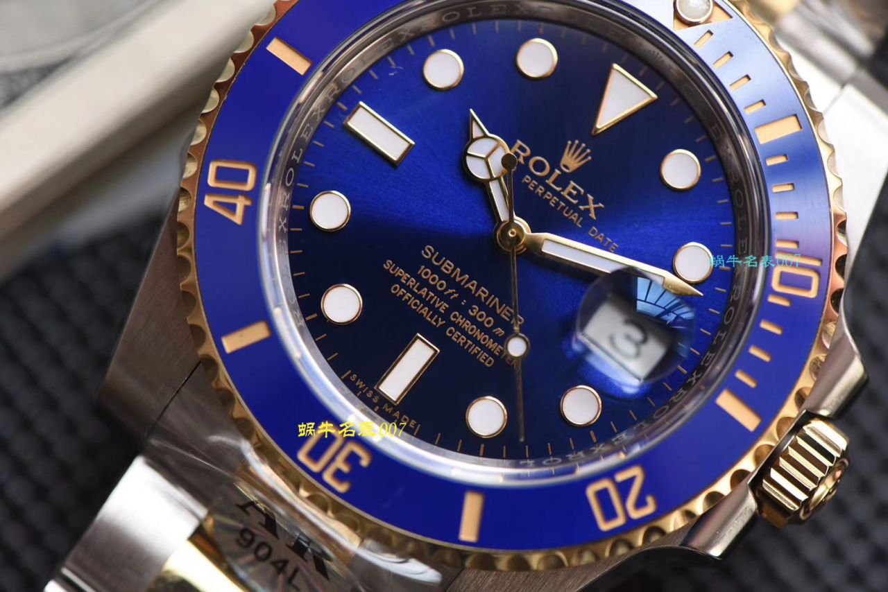   AR厂官网V3版本  劳力士潜航者型系列116613LB-97203，116613-LN-97203间金蓝黑腕表 / R258
