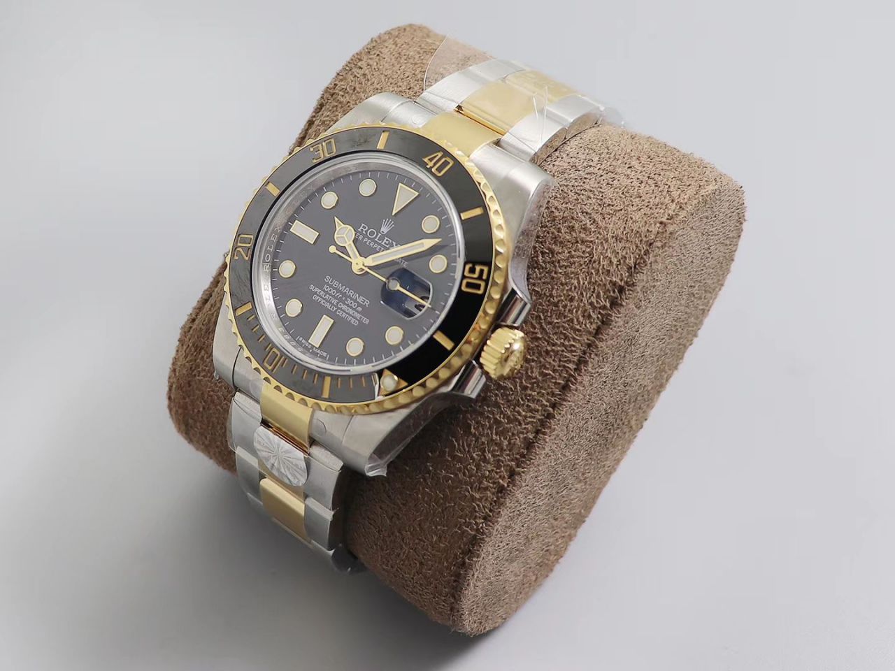   AR厂官网V3版本  劳力士潜航者型系列116613LB-97203，116613-LN-97203间金蓝黑腕表 / R258