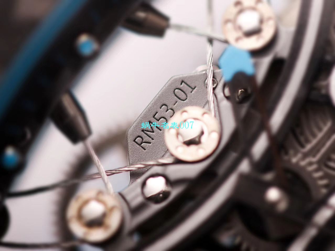   JB厂理查德米勒  Richard Mille男士系列RM 53-01 PABLO MAC DONOUGH陀飞轮腕表 / RM 53-01