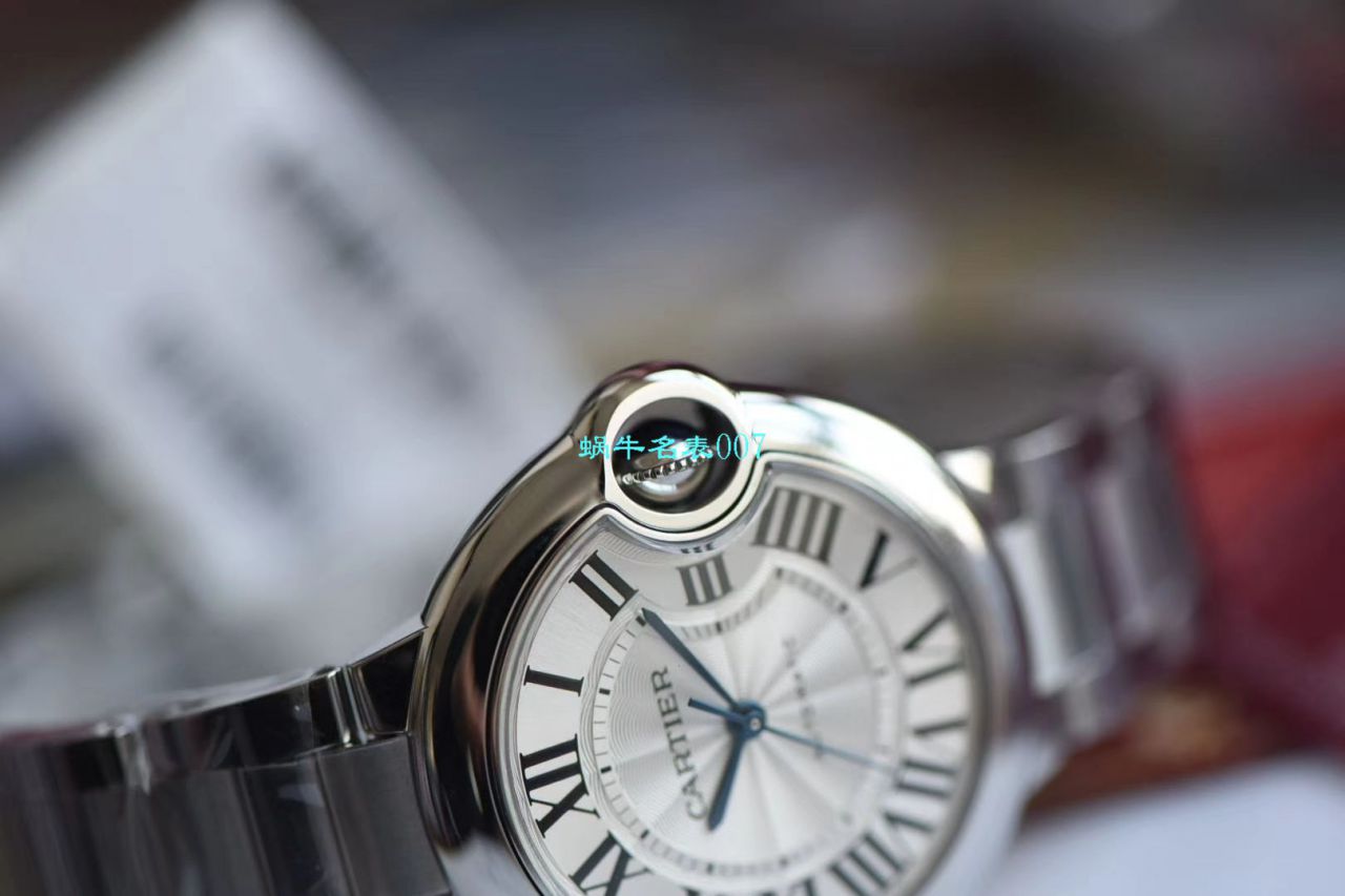   V6厂7K版手表  卡地亚33毫米超级副本蓝气球女装W6920071腕表 / K262