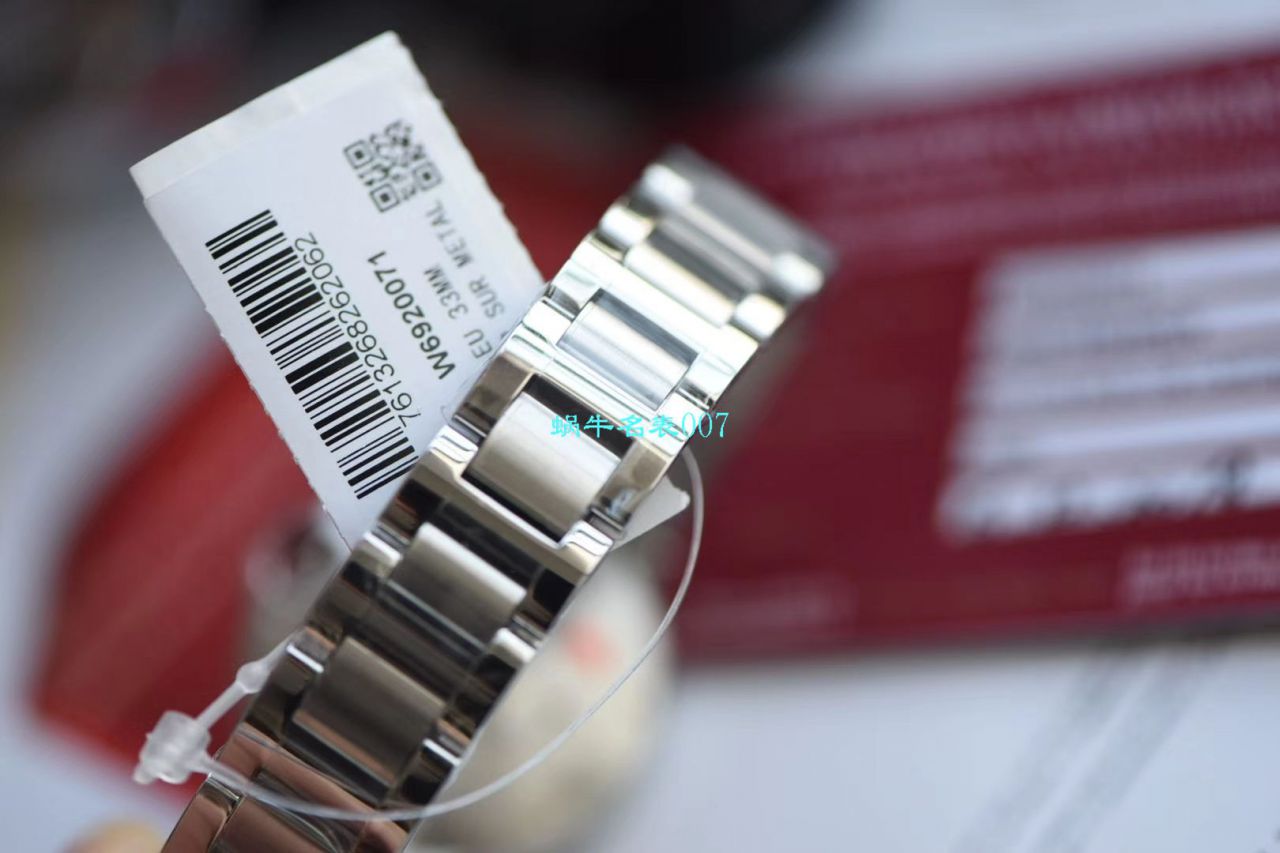   V6厂7K版手表  卡地亚33毫米超级副本蓝气球女装W6920071腕表 / K262