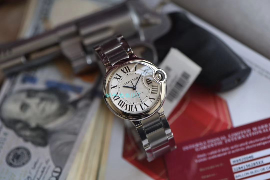   HBBV6厂官网女表  卡地亚36毫米蓝气球超级副本蓝气球7K版W6920046腕表 / K263