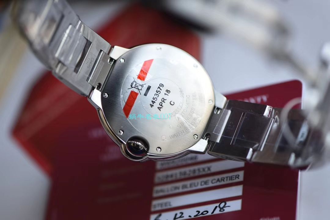  HBBV6厂官网女表  卡地亚36毫米蓝气球超级副本蓝气球7K版W6920046腕表 / K263