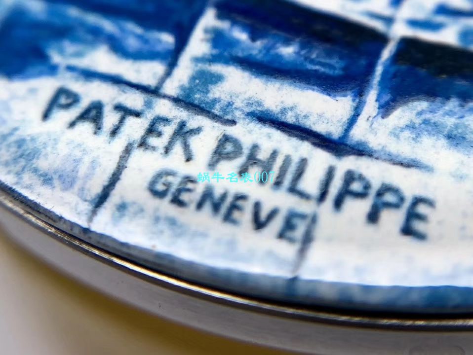 FL厂真微绘珐琅工艺表百达翡丽5089G-061《太加斯河上垂钓》、5089G-062《一天的收货》 / BD263