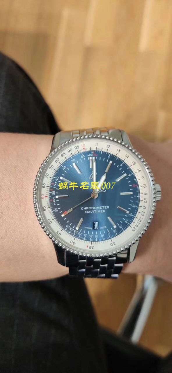   渠道原单  百年灵航空计时1系列A17326211C1P3（蓝面）腕表 / BL099