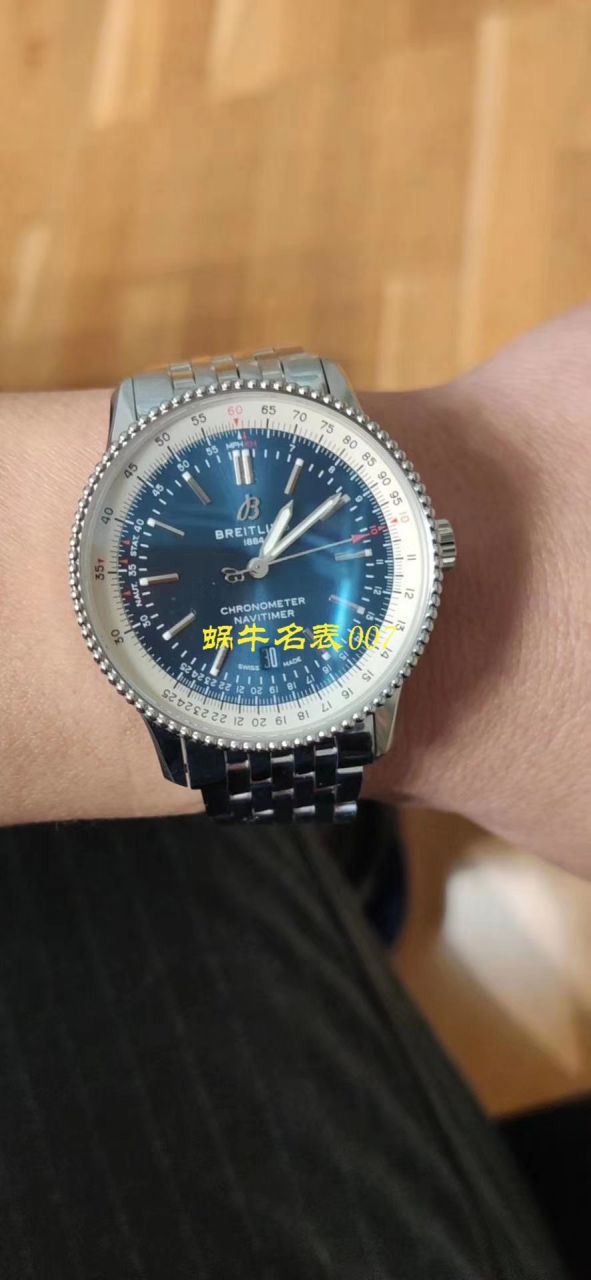   渠道原单  百年灵航空计时1系列A17326211C1P3（蓝面）腕表 / BL099