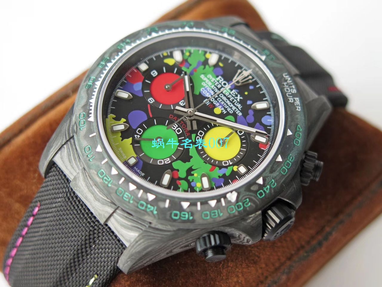   TW厂劳力士  劳力士ROLEX宇宙计时迪通拿系列之全碳纤维海外定制版 / R367