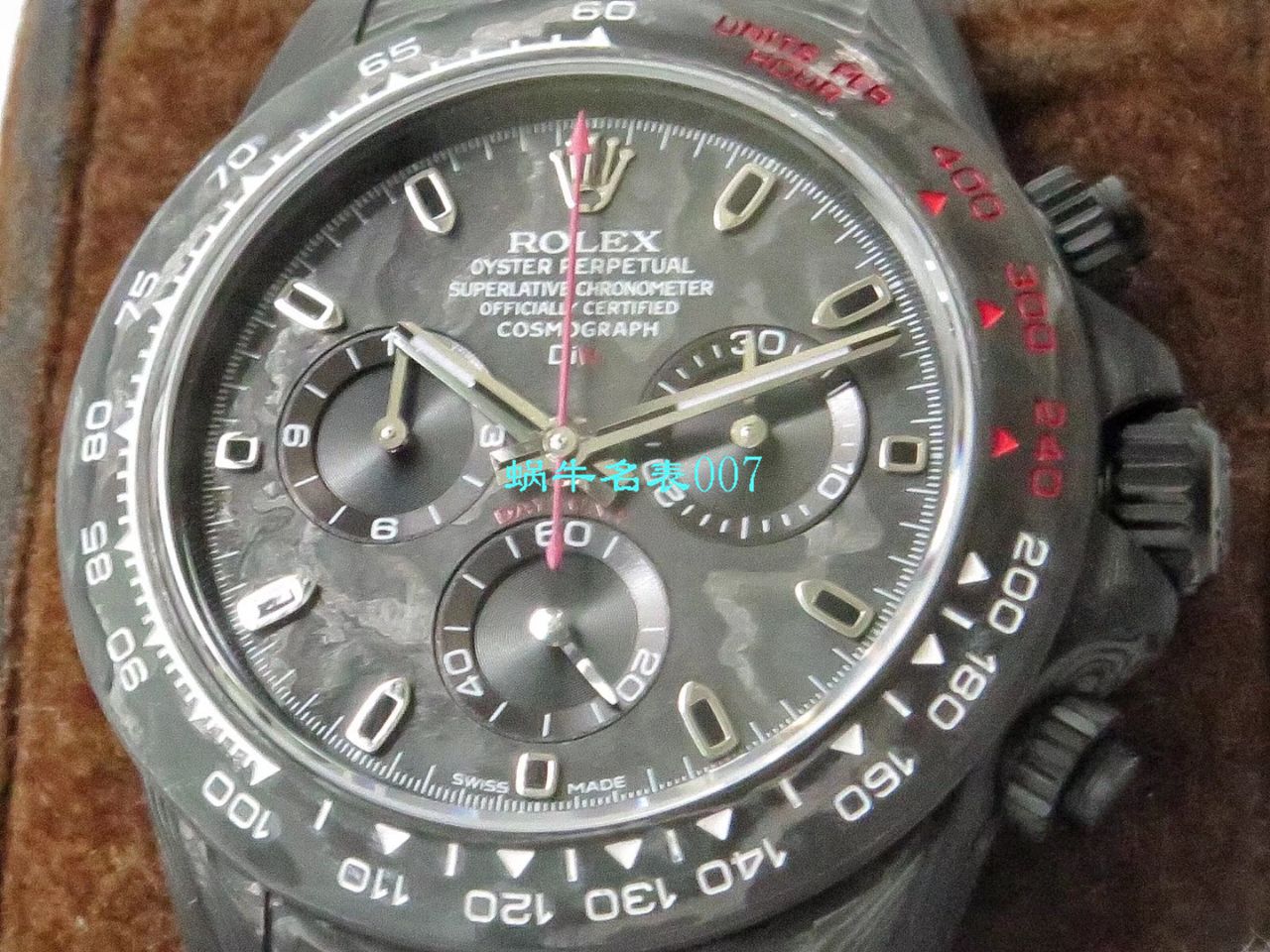   TW厂劳力士  劳力士ROLEX宇宙计时迪通拿系列之全碳纤维海外定制版 / R367