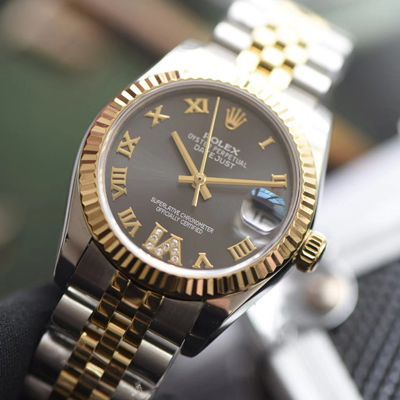 台湾厂高劳力士日志型31毫米女装系列m278273-0018腕表