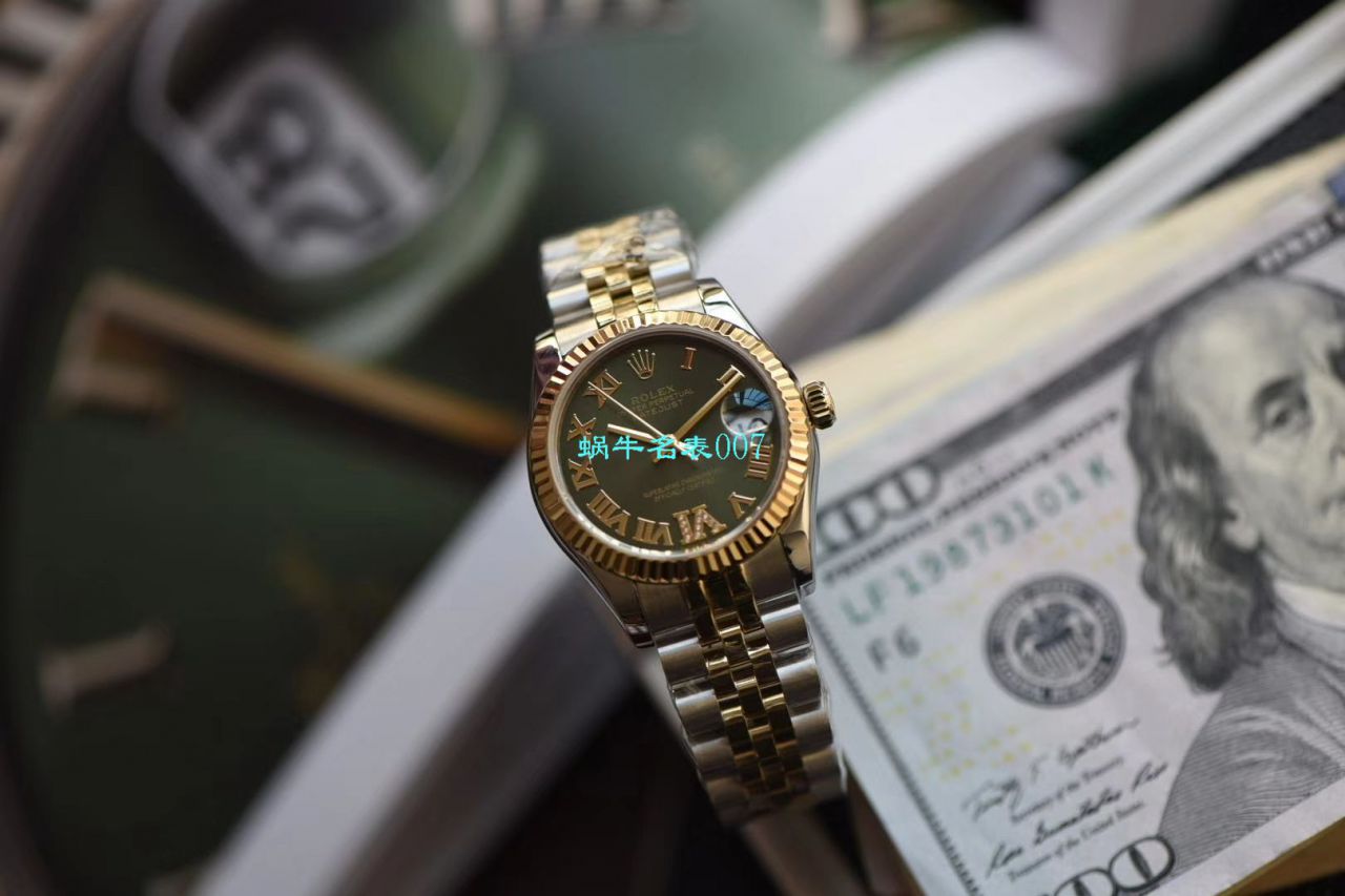 台湾厂劳力士日志型31毫米女装m278273-0016腕表 / R529