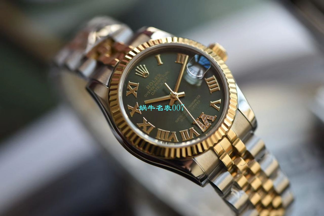 台湾厂劳力士日志型31毫米女装m278273-0016腕表 / R529