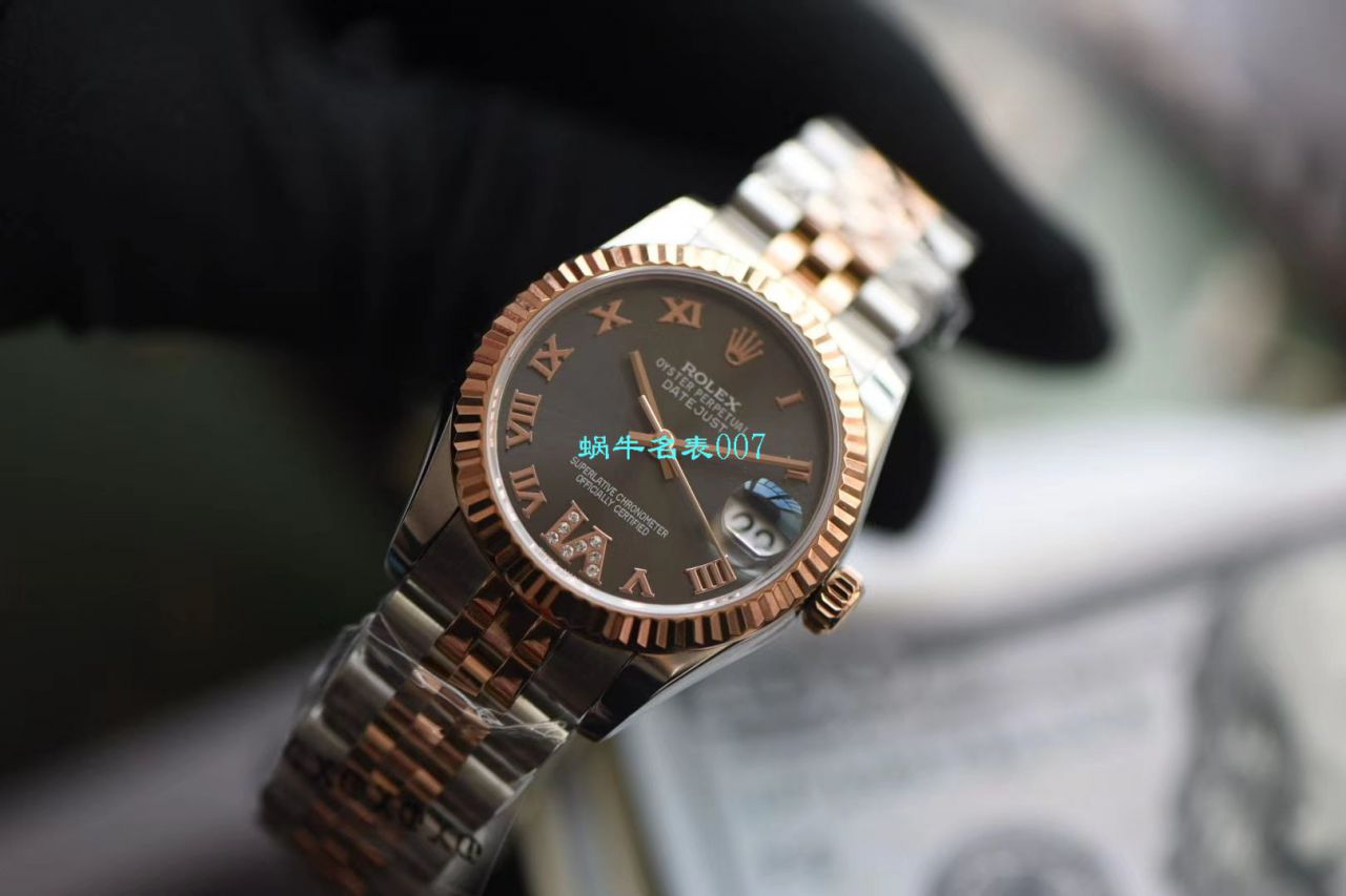 台湾厂劳力士女装日志型31毫米系列178271腕表 / R530