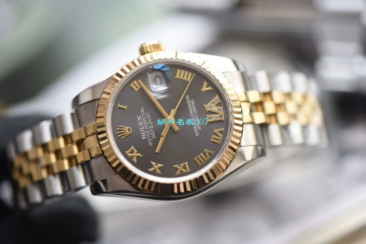 台湾厂高劳力士日志型31毫米女装系列m278273-0018腕表 / R531