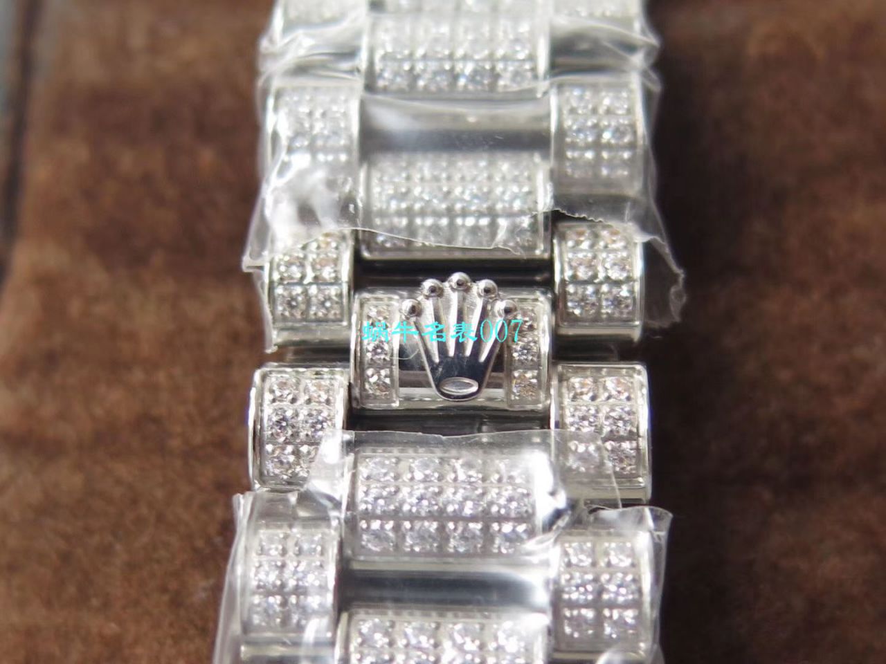 TW厂劳力士帝皇版最豪Day date II系列星期日历型密镶钻特别款腕表 / R355