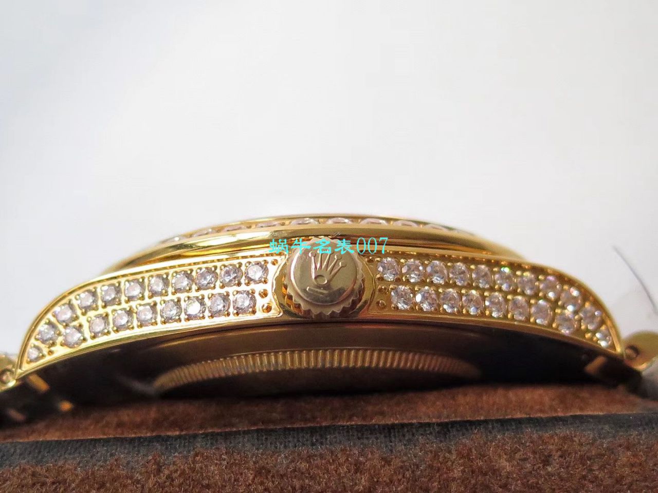 TW厂劳力士帝皇版最豪Day date II系列星期日历型密镶钻特别款腕表 / R355