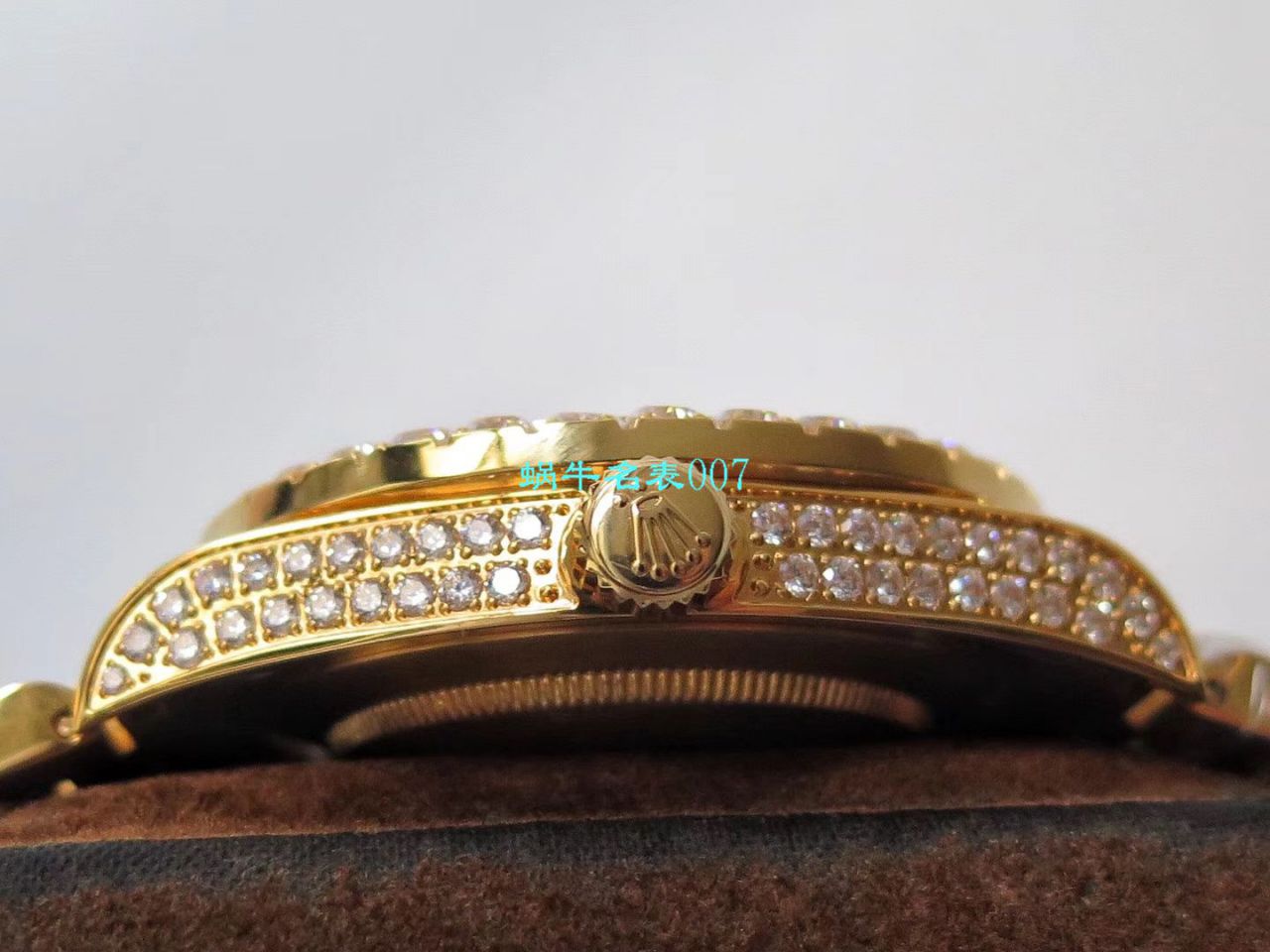 TW厂劳力士帝皇版最豪Day date II系列星期日历型密镶钻特别款腕表 / R355