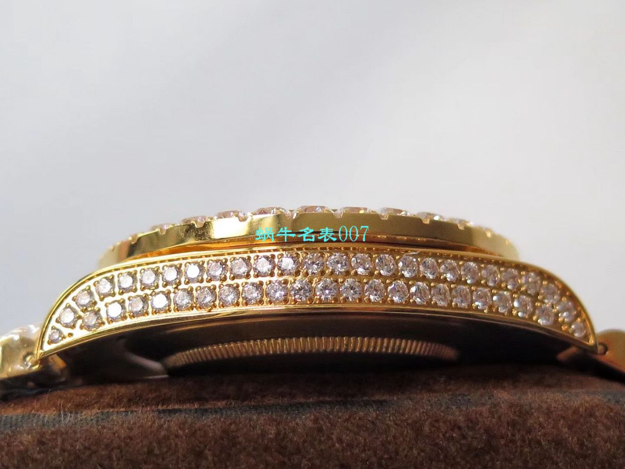 TW厂劳力士帝皇版最豪Day date II系列星期日历型密镶钻特别款腕表 / R355