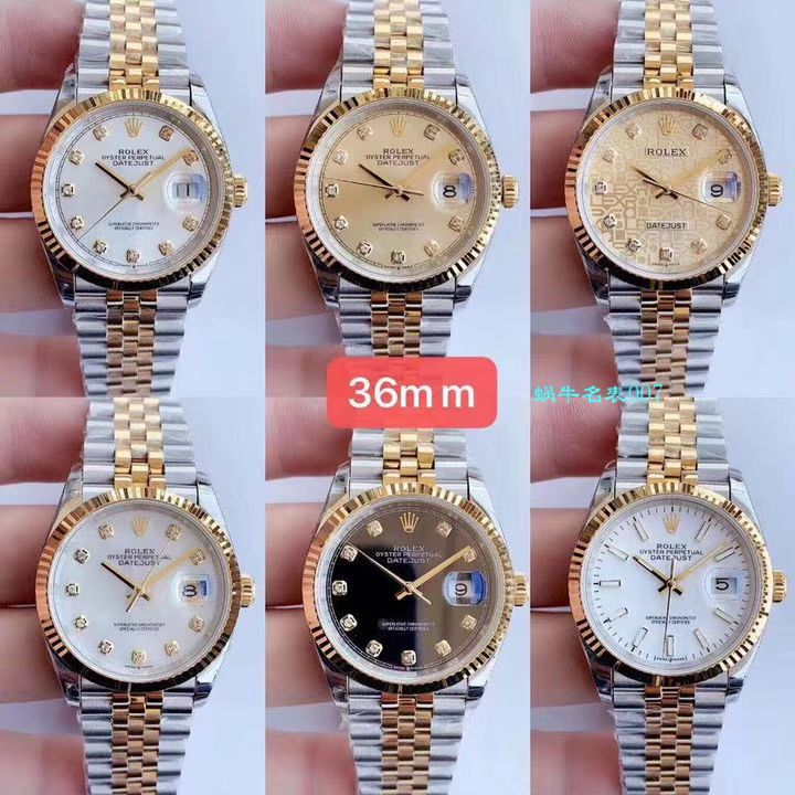 视频评测EW厂劳力士日志型36毫米m126233-0025腕表 / R356