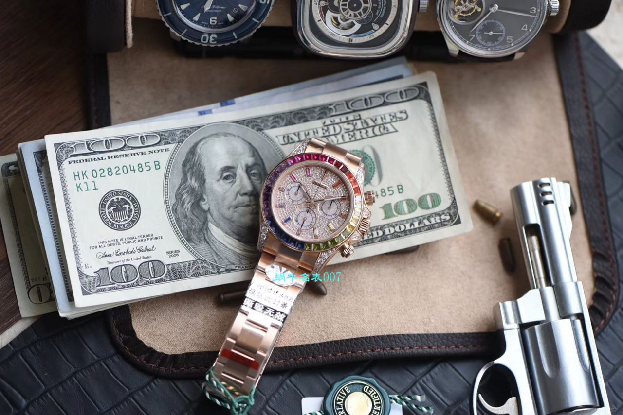 BL厂劳力士迪通拿彩虹迪116599 RBOW,116595 RBOW,116598 RBOW腕表 / R357