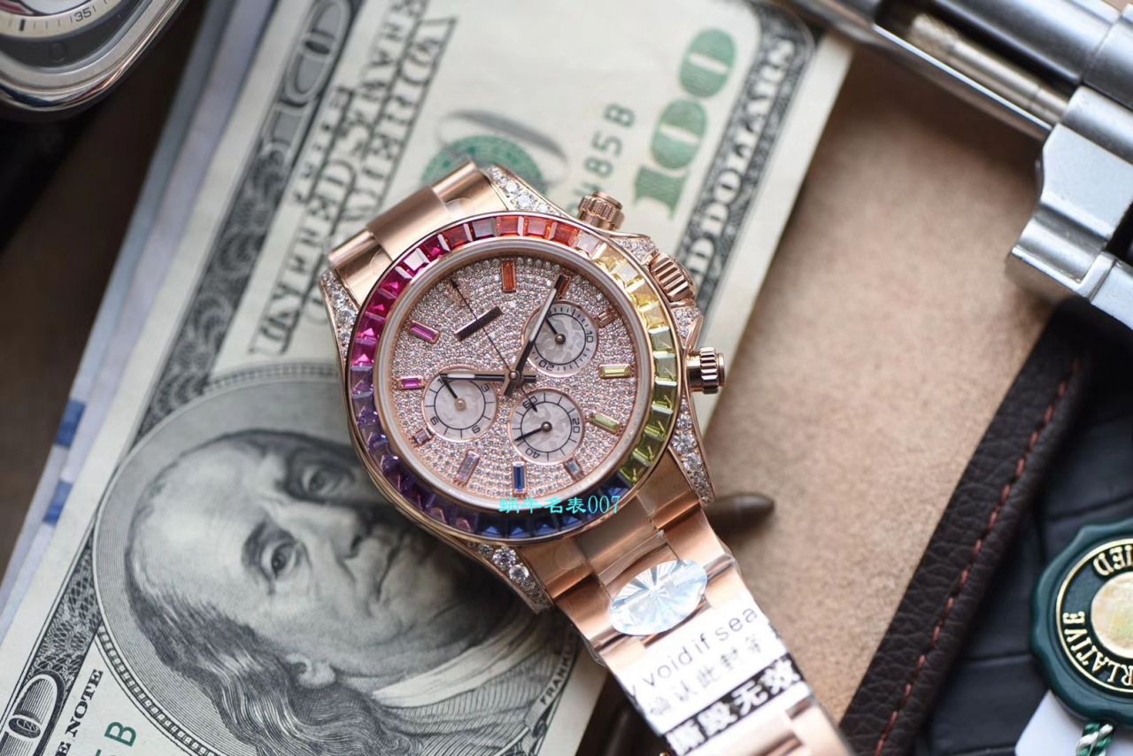 BL厂劳力士迪通拿彩虹迪116599 RBOW,116595 RBOW,116598 RBOW腕表 / R357