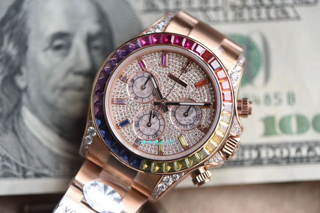 BL厂劳力士迪通拿彩虹迪116599 RBOW,116595 RBOW,116598 RBOW腕表 / R357