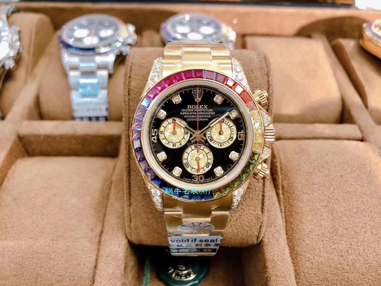 BL厂劳力士迪通拿彩虹迪116599 RBOW,116595 RBOW,116598 RBOW腕表 / R357