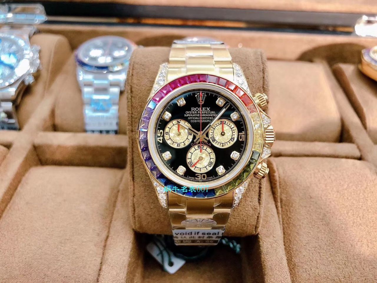 BL厂劳力士迪通拿彩虹迪116599 RBOW,116595 RBOW,116598 RBOW腕表 / R357