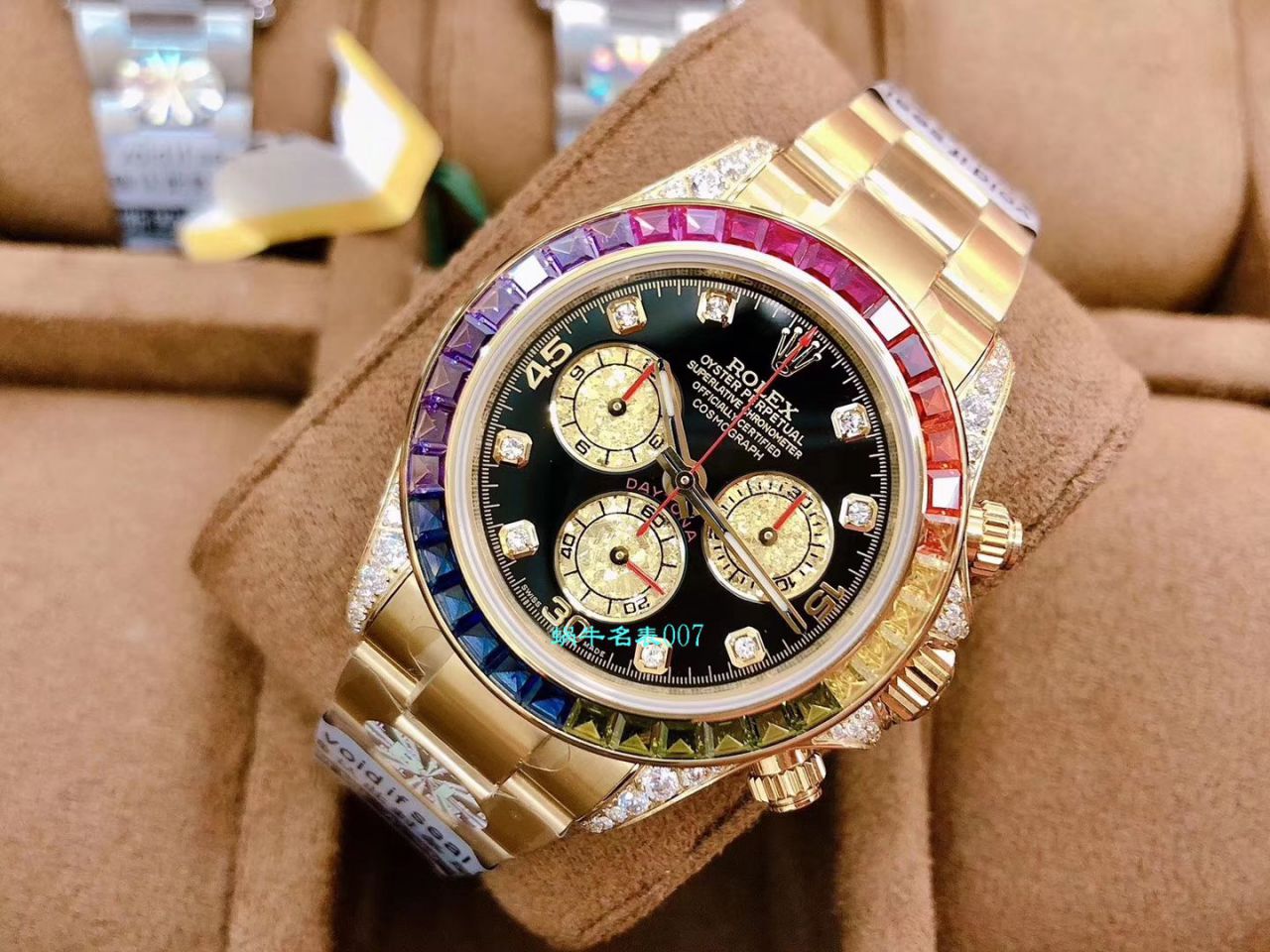 BL厂劳力士迪通拿彩虹迪116599 RBOW,116595 RBOW,116598 RBOW腕表 / R357