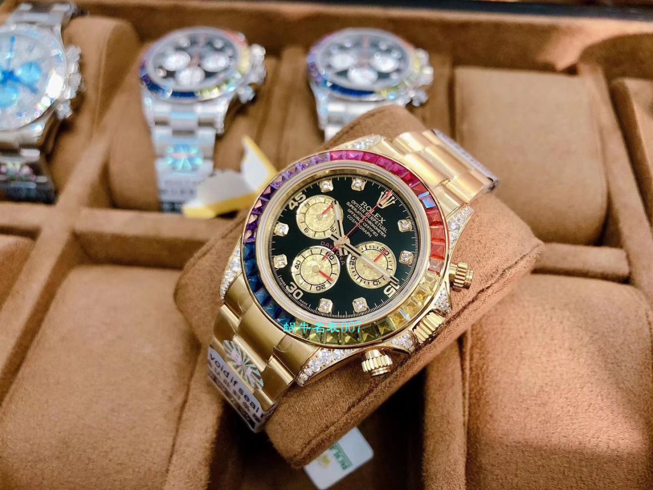 BL厂劳力士迪通拿彩虹迪116599 RBOW,116595 RBOW,116598 RBOW腕表 / R357