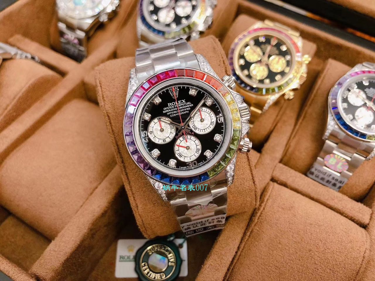 BL厂劳力士迪通拿彩虹迪116599 RBOW,116595 RBOW,116598 RBOW腕表 / R357