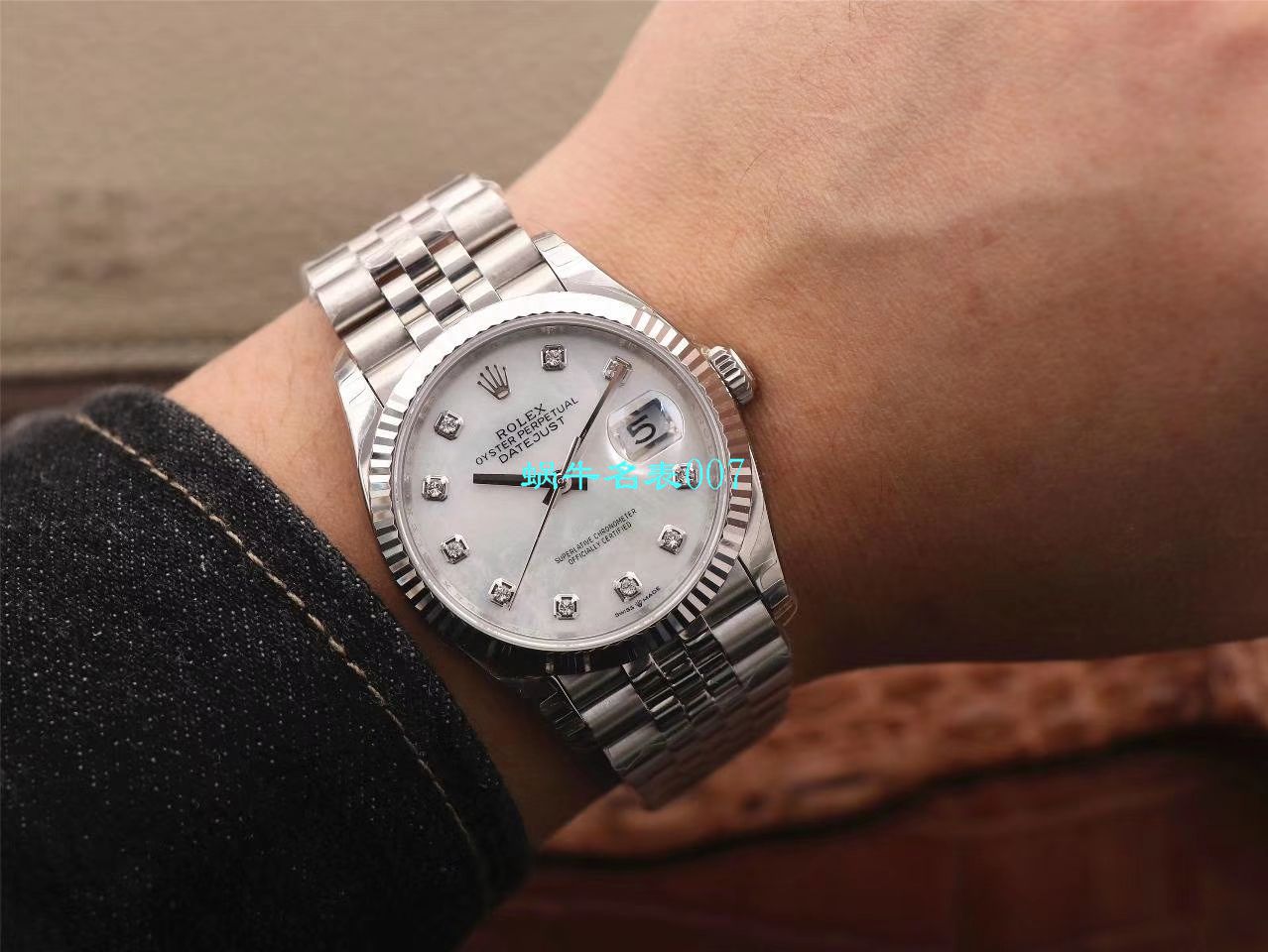 视频评测EW厂劳力士日志型36毫米m126233-0025腕表 / R356