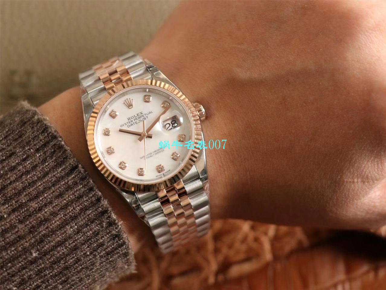 视频评测EW厂劳力士日志型36毫米m126233-0025腕表 / R356