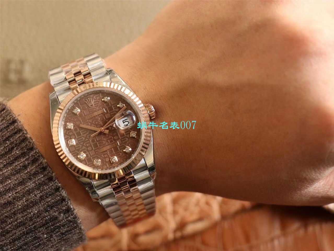 视频评测EW厂劳力士日志型36毫米m126233-0025腕表 / R356