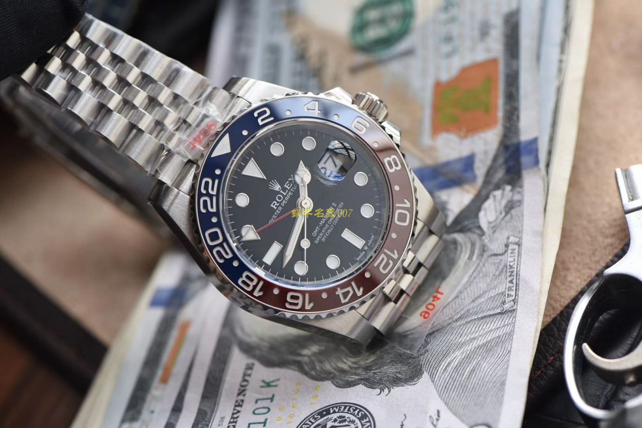   NOOB厂Rolex  劳力士格林尼治型II系列126710BLRO-0001腕表 / R378